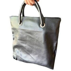 New ▶️ Lancôme ◀️ Large Lizard Print Tote/ Hobo Bag